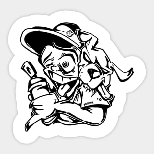 graffiti soul Sticker